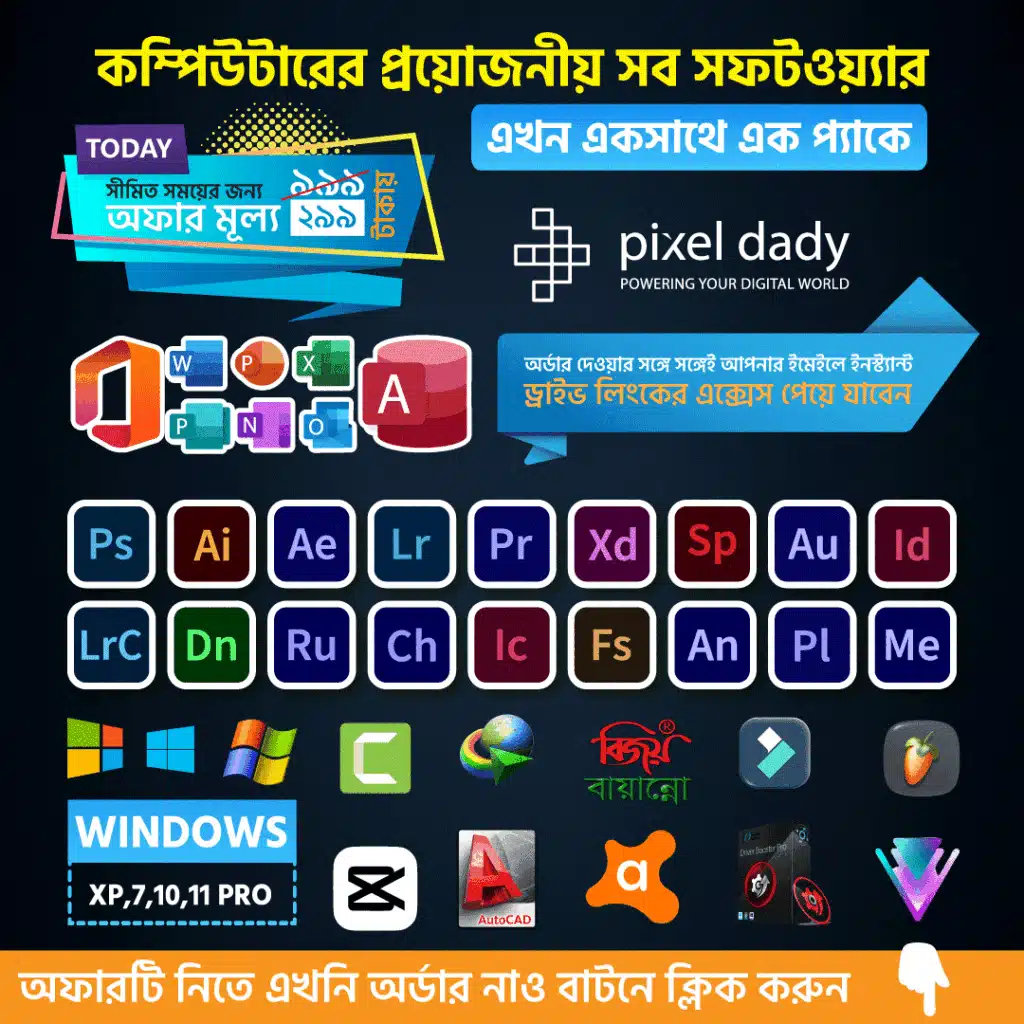 pc software combo pack – lifetime software validity